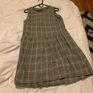 Plaid Pleated Dress